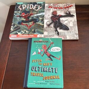 Marvel Spider-Man Comic Collection with Red and Green Covers